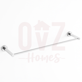 Euro Pin Lever Round Single Towel Rail