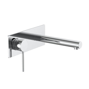 Calla Chrome Round Square Basin Wall Mixer Bundle