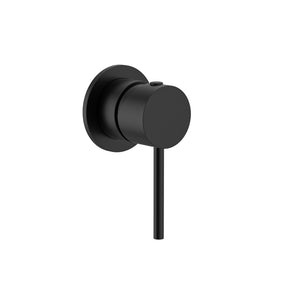 Calla Matt Black Round Basin Wall Mixer Bundle