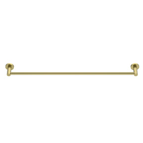 Calla Brushed Gold Round Square Basin Wall Mixer with Plate Bundle