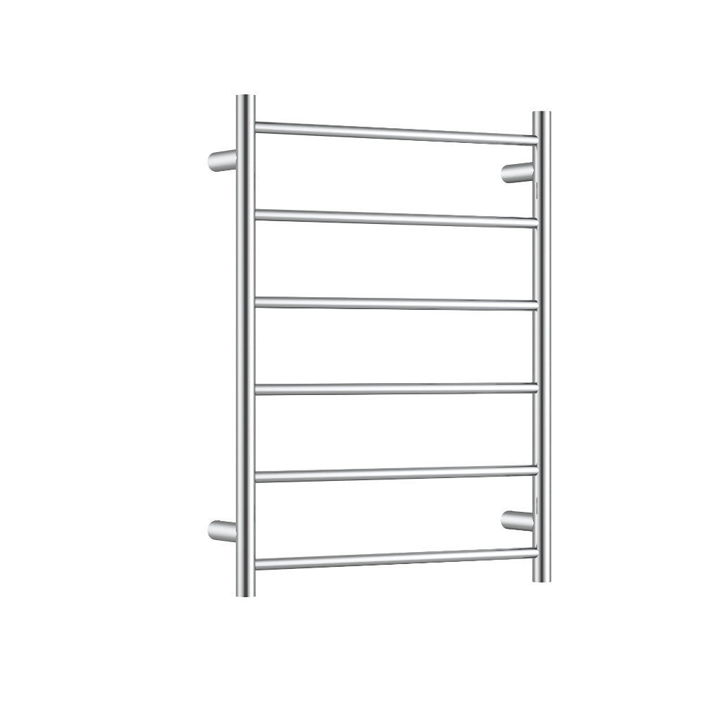 6-Bar Round Heated Towel Ladder