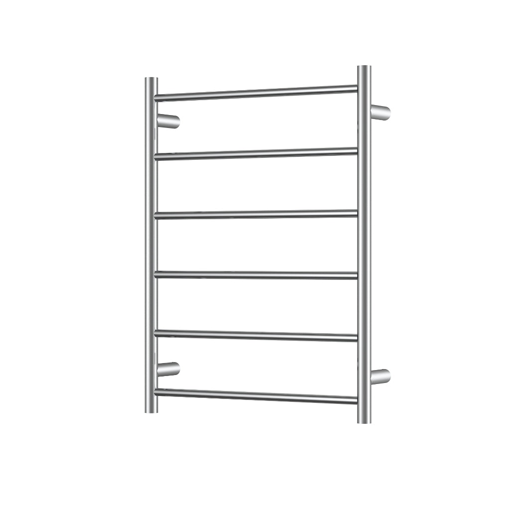 6-Bar Round Heated Towel Ladder