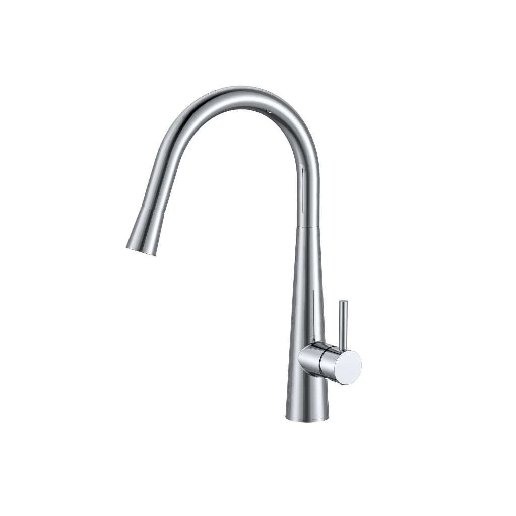 Round Pull Out Sink Mixer Tap