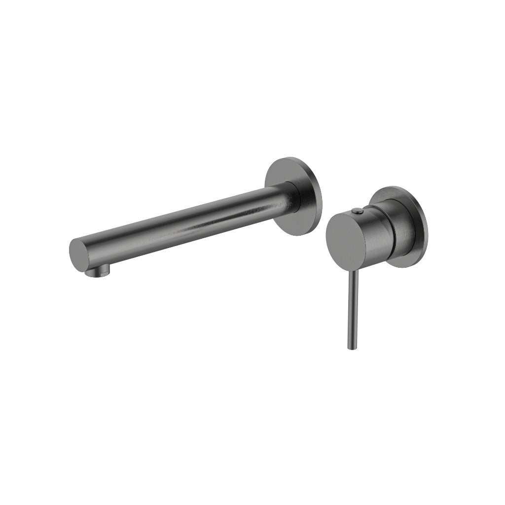 Rounded Square Basin/Bath Wall Mixer