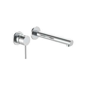 Calla Chrome Round Square Basin Wall Mixer Bundle