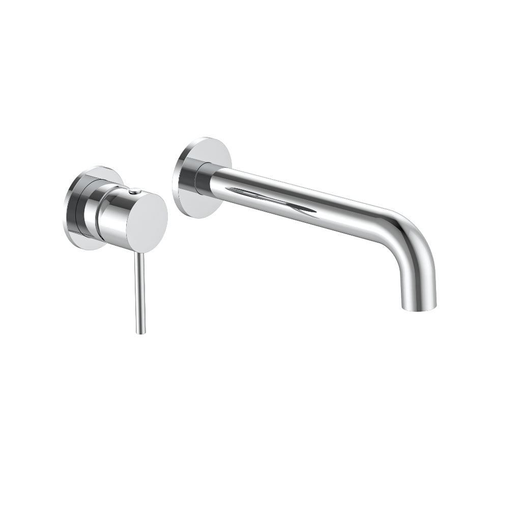 Calla Chrome Round Basin Wall Mixer Bundle