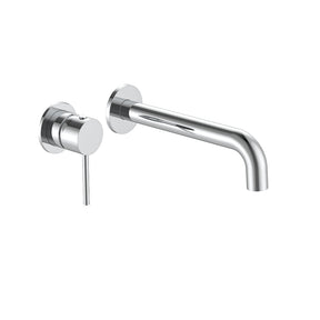 Calla Chrome Round Basin Wall Mixer Bundle