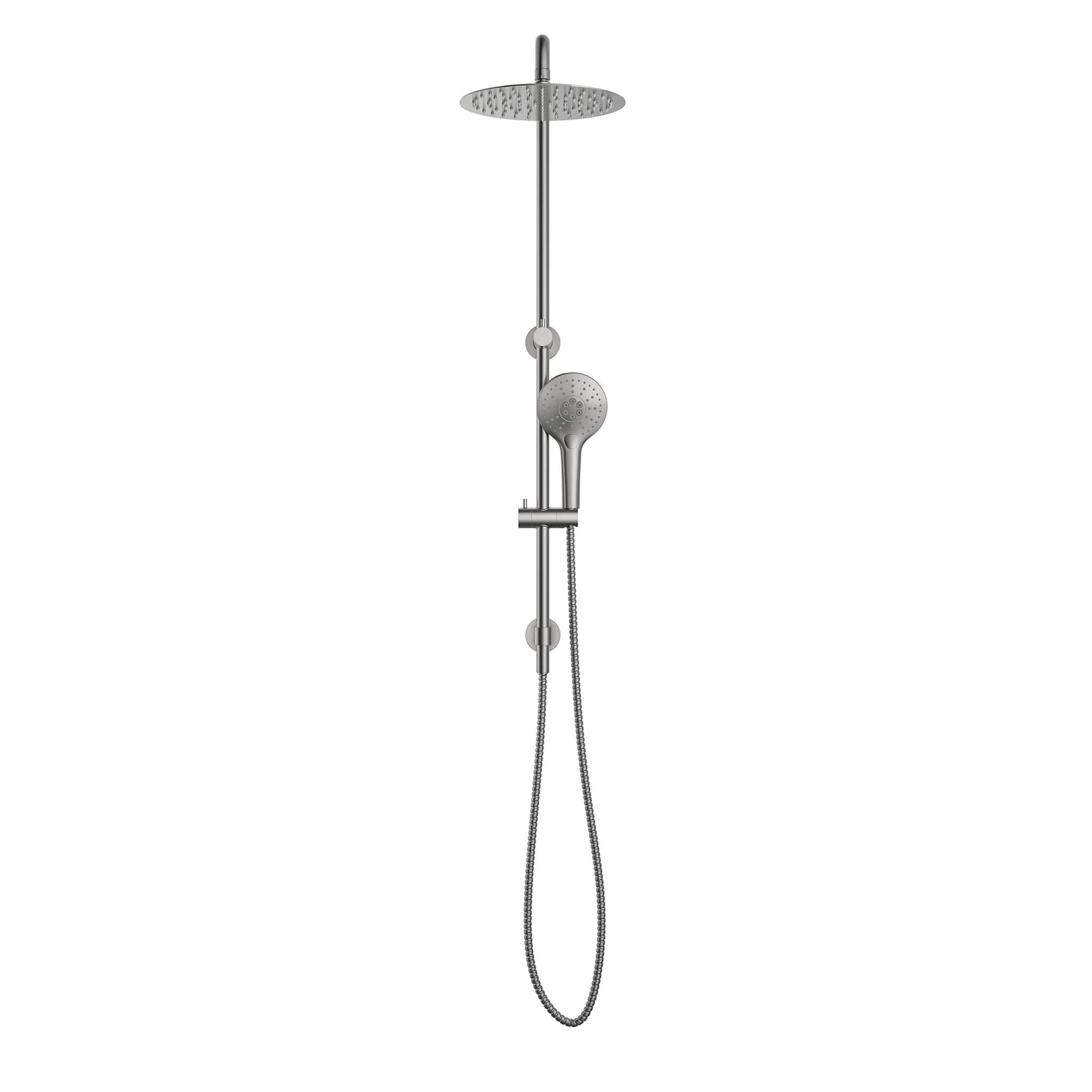 Calla Twin Shower with Round Hand Shower