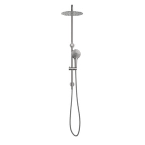 Calla Twin Shower with Round Hand Shower
