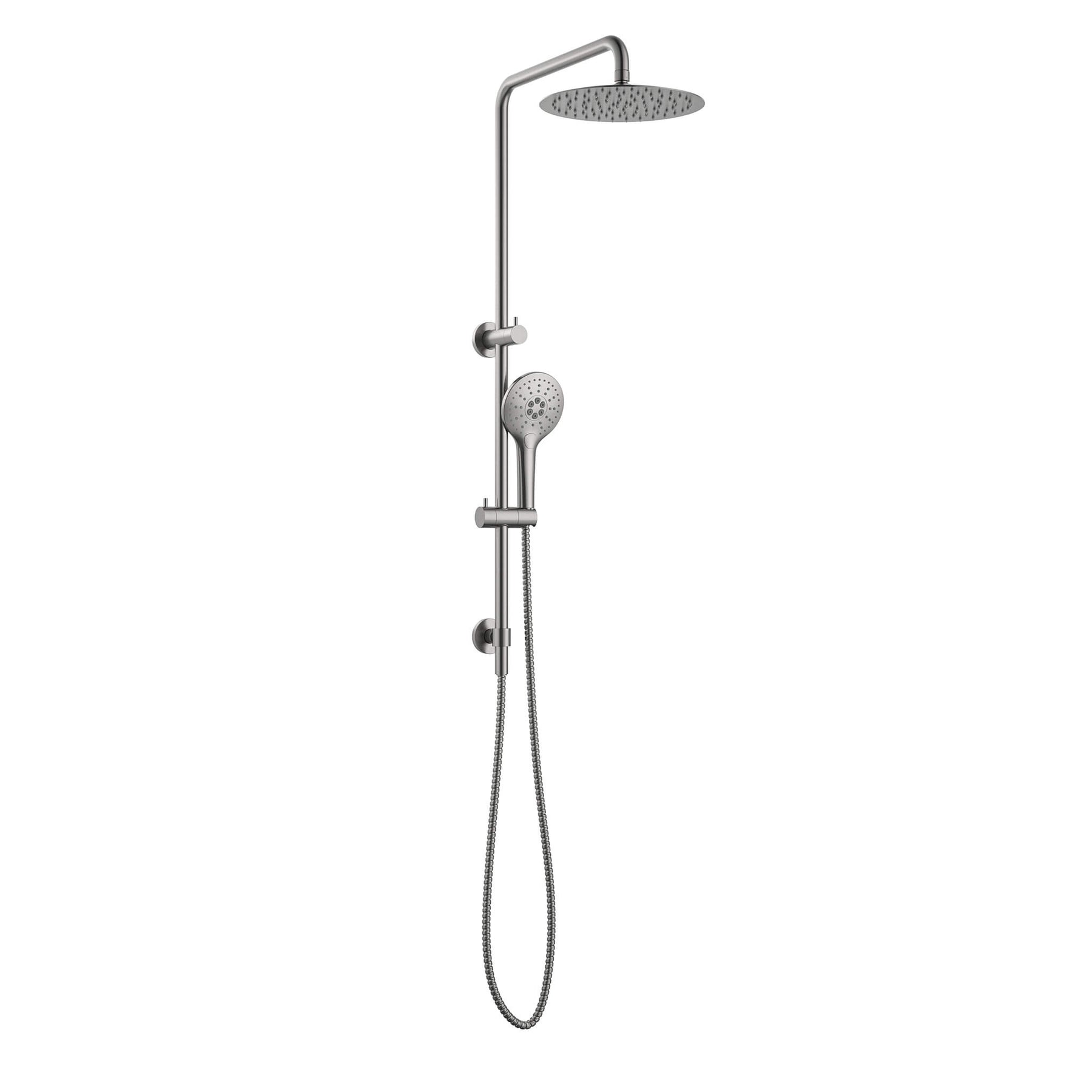Calla Twin Shower with Round Hand Shower