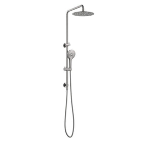 Calla Brushed Nickel Round Basin Wall Mixer Bundle