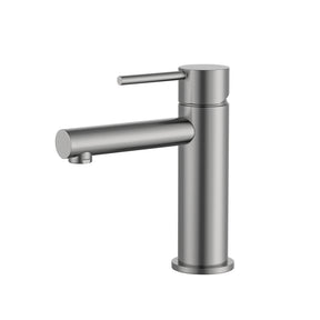 Calla Short Rounded Square Bathroom Basin Mixer Tap