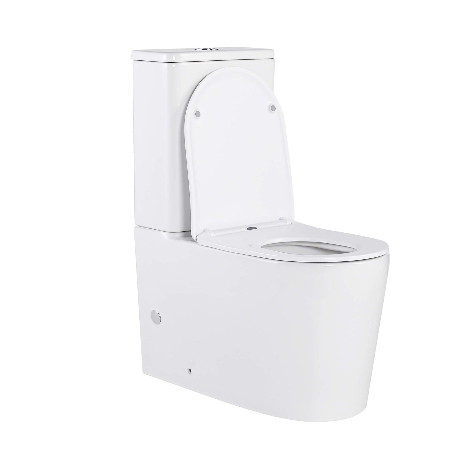 Lumi Junior Back to Wall Rimless Tornado Flush Toilet Suite