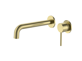 Calla Round Basin/Bath Wall Mixer with Universal Body