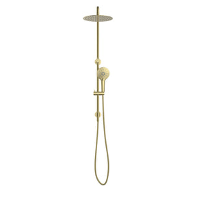 Calla Twin Shower with Round Hand Shower