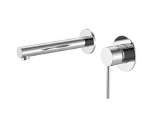 Calla Rounded Square Basin/Bath Wall Mixer with Universal Body