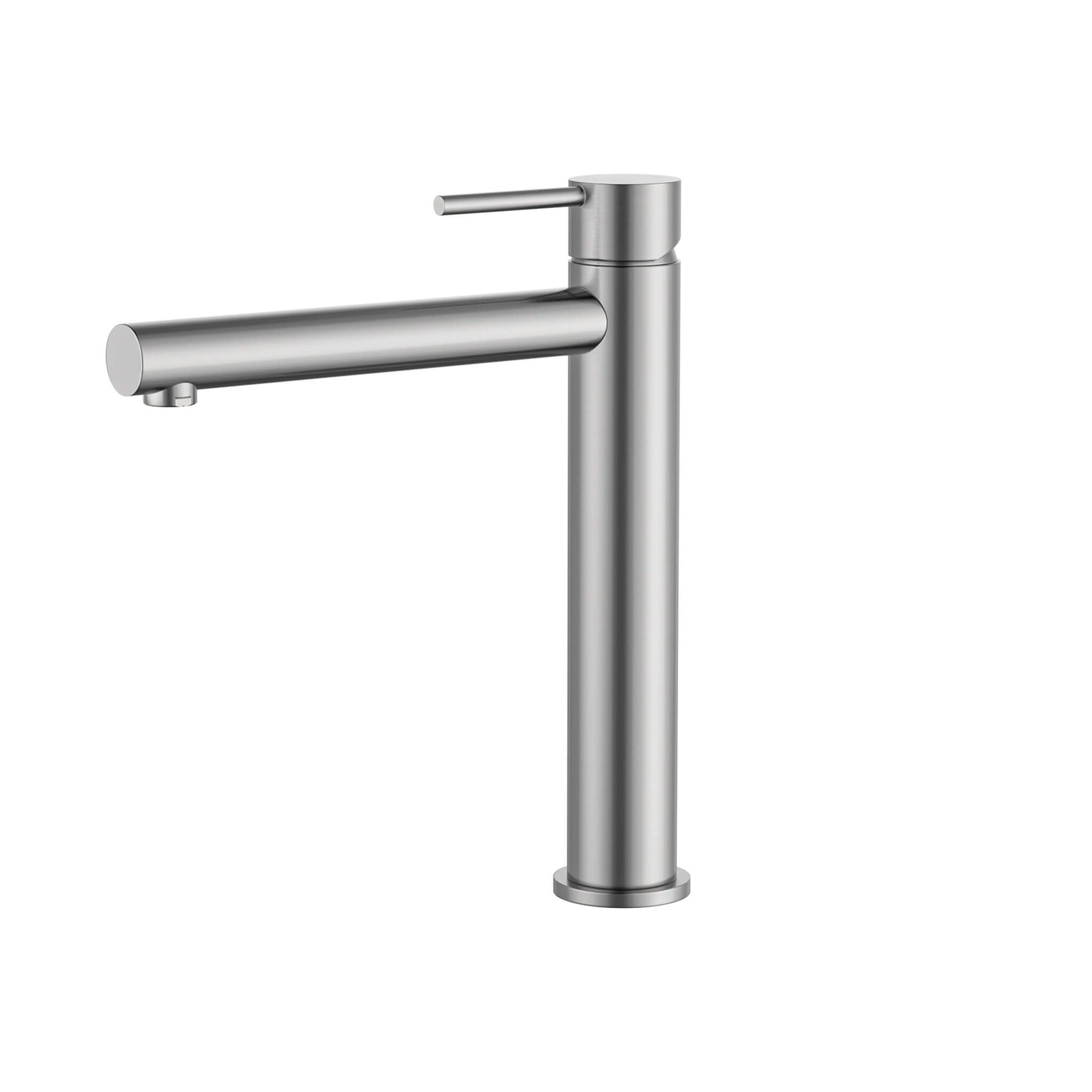 Calla Tall Rounded Square Bathroom Basin Mixer Tap