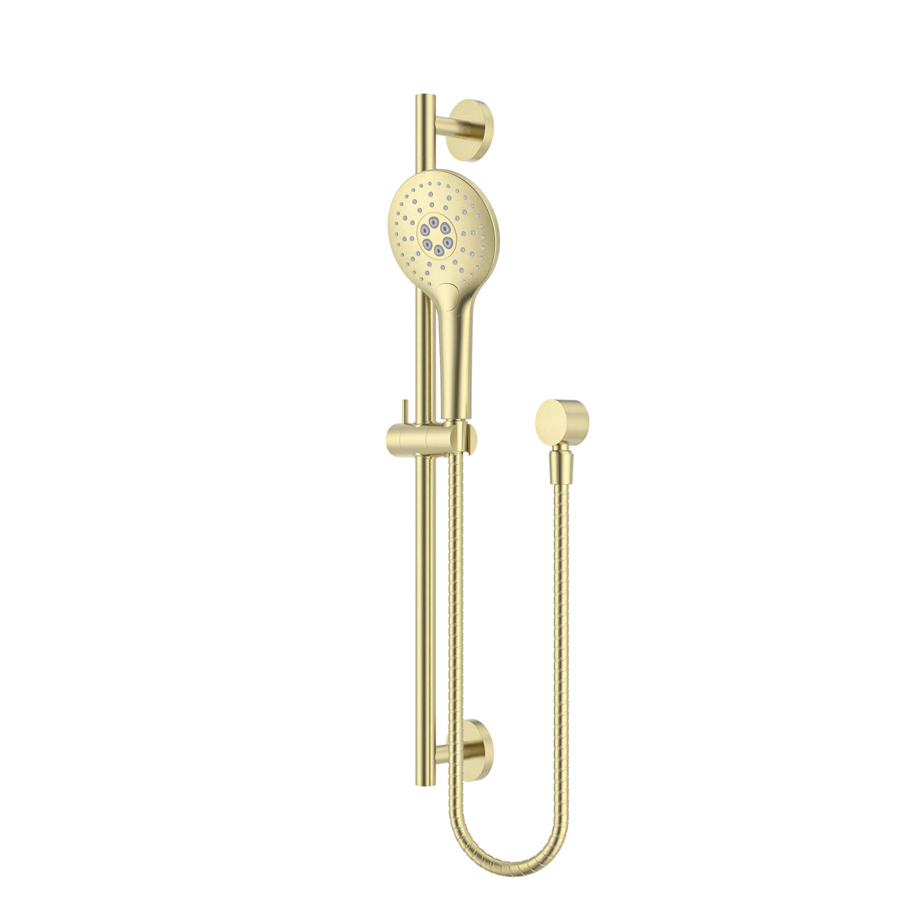 Calla Round Handheld Shower With Wall Bracket