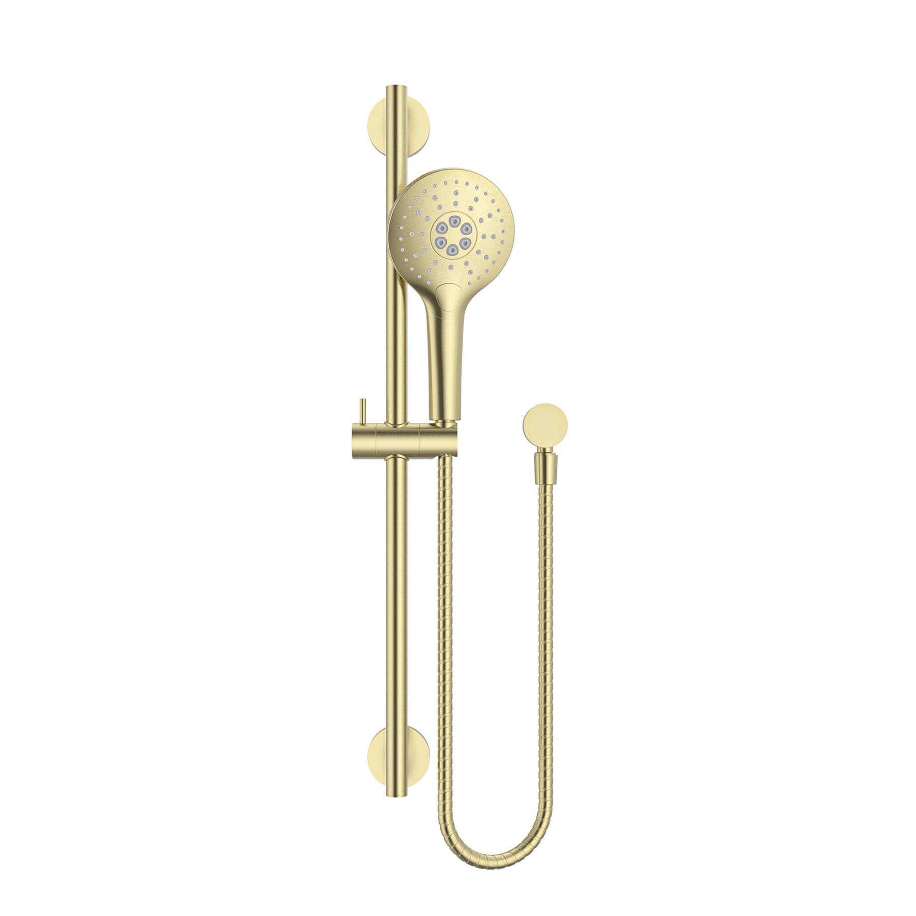Calla Round Handheld Shower With Wall Bracket