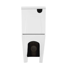 Lumi Ambulant Back to Wall Rimless Toilet Suite – Gloss White