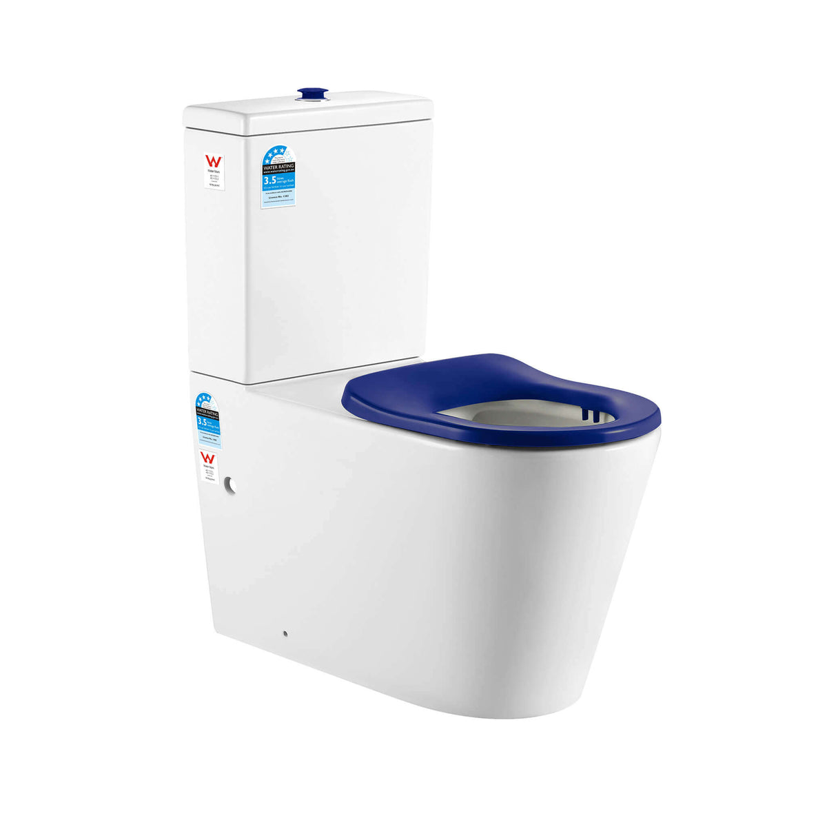 Lumi Ambulant Back to Wall Rimless Toilet Suite – Gloss White
