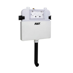Lumi 560 In-Wall Rimless Tornado Toilet with Round Buttons
