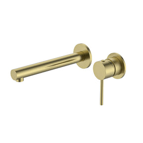 Calla Rounded Square Basin Wall Mixer with Universal Body