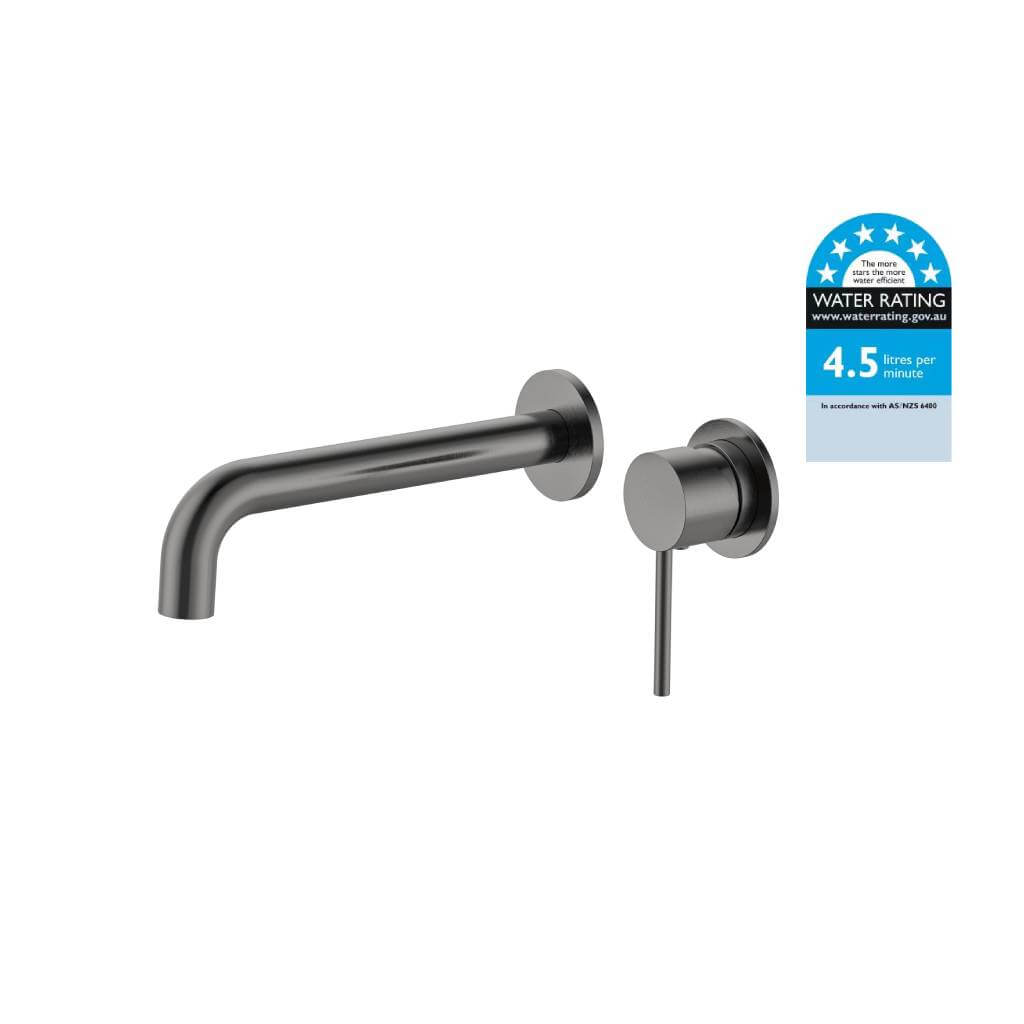 Calla Round Basin/Bath Wall Mixer with Universal Body