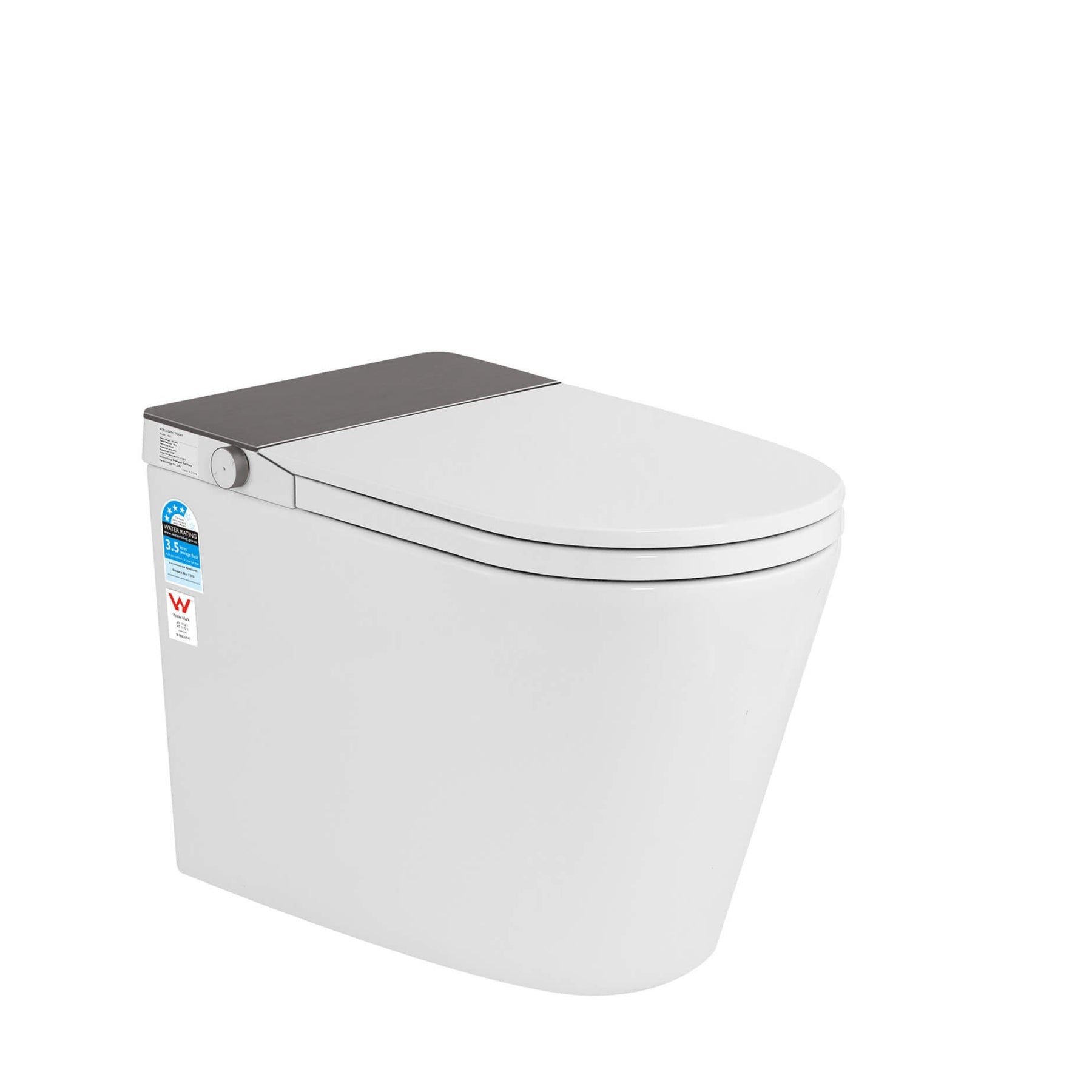 Lumi 678 Built-in Water Tank Smart Toilet with Rimless Tornado Flush