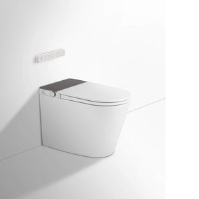 Lumi 678 Built-in Water Tank Smart Toilet with Rimless Tornado Flush