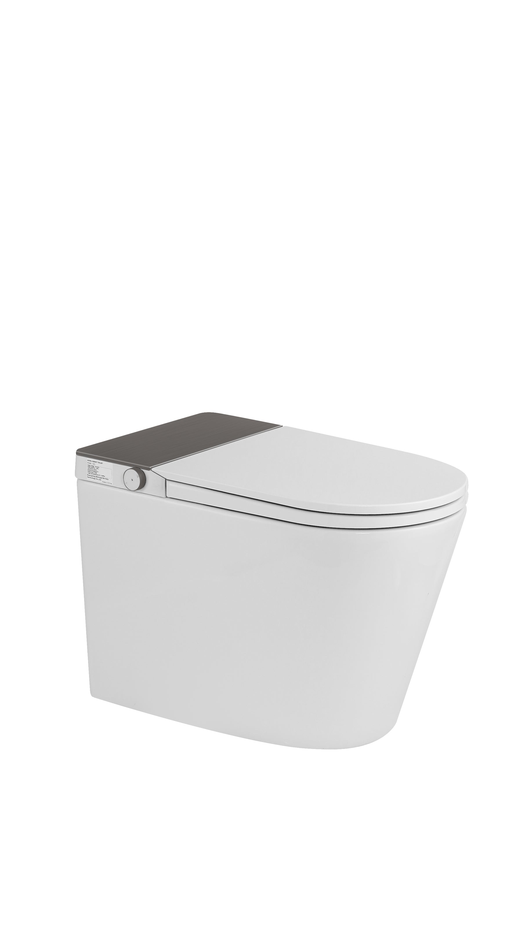 Lumi 678 Built-in Water Tank Smart Toilet with Rimless Tornado Flush